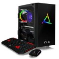 CLX - SET Gaming Desktop - AMD Ryzen 5 3600 - 8GB Memory - AMD Radeon RX 5500 XT - 480GB SSD - Black/RGB