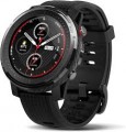 Amazfit - Stratos 3 Smartwatch 49mm Stainless Steel - Black
