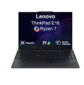Lenovo - Upgraded - ThinkPad E16 Laptop 16.0 WUXGA Display (Ryzen 7 250, 16GB, 1TB SSD, Integrated Graphics, Win 11 Pro) w/USB Hub - Black