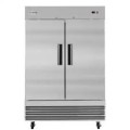 Koolmore - 54 in. Commercial Two-Door Reach-In Refrigerator - 47 Cu Ft. RIR-2D-SS - Stainless Steel