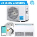 Winado - 22200 BTU 23 SEER2 WIFI Floor/Ceiling Mini Split Air Conditioner AC/Heating System with Inverter, Floor/Ceiling Mounted - White