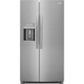 Frigidaire - Gallery 22.2 Cu. Ft. Counter-Depth Side-by-Side Refrigerator - Smudge-Proof® Stainless Steel
