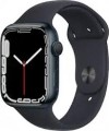 Geek Squad Certified Refurbished Apple Watch Series 6 (GPS) 44mm Space Gray Aluminum Case with Black Sport Band - Space Gray
