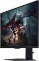 Samsung - 27” Odyssey G50D QHD IPS 180Hz 1ms AMD FreeSync and G-Sync Compatible Gaming Monitor with HDR 400 (DisplayPort, HDMI) - Black