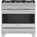 Fisher & Paykel - 4.9 Cu. Ft. Freestanding Gas Convection Range - Brushed Stainless SteelOR36SDG4X1/6266030