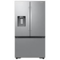 Samsung - 36 in. Wide 31 cu. ft. Mega Capacity 3-Door French Door Refrigerator with External Water and Ice Dispenser - Stainless Steel