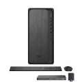 HP - OmniDesk M02 AI Desktop PC - AMD Ryzen 7 8700G, 16GB RAM, 1TB SSD, AMD Radeon Graphics, Windows 11 Home - Gray Wood
