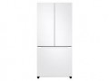 Samsung - 19.5 cu. ft. 3-Door French Door Refrigerator with Wi-Fi - White