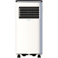 Keystone - 300 Sq. Ft. Portable Air Conditioner with Dehumidifer - White