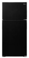 Amana - 14.4 Cu. Ft. Top-Freezer Refrigerator with Dairy Bin - Black--6580890
