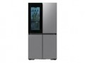 Samsung - Bespoke 29 Cu. Ft. 4-Door Flex French Door Refrigerator with Beverage Zone and Auto Open Door - Stainless Steel--6571686
