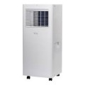 TCL - 250 Sq. Ft. 6,000 BTU SACC Smart Portable Air Conditioner - White