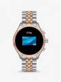 Michael Kors - Gen 5 Bradshaw Smartwatch 44mm Stainless Steel - Tri-Tone Pavé With Stainless Steel Band