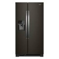 Whirlpool - 21.4 Cu. Ft. Side-by-Side Refrigerator - Black