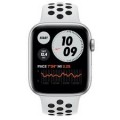 Apple Watch Nike Series 6 (GPS) 40mm Silver Aluminum Case with Pure Platinum/Black Nike Sport Band - Silver