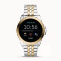 Fossil - Gen 5e Smartwatch 42mm Two-Tone Stainless Steel - Silver and Gold