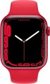 Apple Geek Squad Certified Refurbished Watch Series 7 (GPS) 41mm Aluminum Case with (PRODUCT)RED Sport Band - (PRODUCT)RED