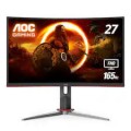 AOC - 27 LCD FHD FreeSync Monitor (DisplayPort VGA, HDMI) - Black, Red