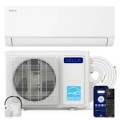 Della - Vita Series 9000 BTU Mini Split Air Conditioner, Energy Star, 20 SEER2 115V, Cools up to 400 Sq. Ft, 0.75 Ton Heat Pump - White