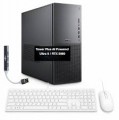 Dell - Upgraded - Tower Plus EBT2250 Desktop (Ultra 9-285, 32GB, 2TB SSD, GeForce RTX 5060, Win 11 Pro) w/Dockztorm Wireless Mouse - Platinum