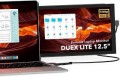 Mobile Pixels - DUEX Lite 12.5-Inch IPS LCD Slide-Out Display Monitor for Laptops
