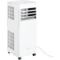 Keystone - 200 Sq. Ft. 8,500 BTU ASHRAE/5,000 BTU DOE Portable Air Conditioner with Remote Control - White