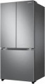 Samsung - 17.5 cu. ft. 3-Door French Door Counter Depth Refrigerator with WiFi and Twin Cooling Plus® - Fingerprint Resistant Stainless Steel