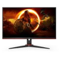 AOC - 23.8 LCD FHD Monitor with HDR (DisplayPort VGA, HDMI) - Black and Red