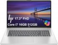 HP - Upgraded - 17.3'' Full HD laptop-Intel Core i7 1355U,32GB, 512GB SSD ,Numeric Pad, Windows 11 Home - Silver