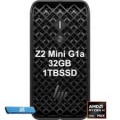 HP - Z2 Mini G1a Workstation - AMD Ryzen AI MAX PRO 380 - AMD Radeon 8040S - 32GB RAM - 1TB SSD - Keyboard - Mouse - Win11Pro - Black