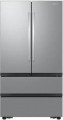 Samsung - 31 cu. ft. 4-Door French Door Smart Refrigerator with Dual Auto Ice Maker - Stainless Steel