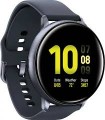 Samsung - Geek Squad Certified Refurbished Galaxy Watch Active2 Smartwatch 40mm Aluminum - Aqua Black