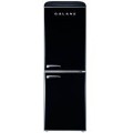 Galanz - Retro 7.4 Cu. Ft Bottom Mount Refrigerator - Black