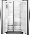 Whirlpool - 20.6 Cu. Ft. Side-by-Side Counter-Depth Refrigerator Stainless steel
