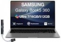 Samsung - Galaxy Book5 360 2-in-1 Laptop 15.6 FHD Display (Ultra 7-256V, 16GB, 512GB SSD, Win 11 Pro) w/USB Hub - Gray