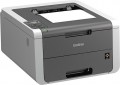 Brother - HL-3140CW Wireless Color Laser Printer - Gray/White