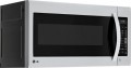 LG - 2.0 Cu. Ft. Over-the-Range Microwave with Sensor Cooking - PrintProof Stainless Steel