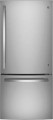 GE - 24.8 Cu. Ft. Bottom-Freezer Refrigerator - Fingerprint resistant stainless steel