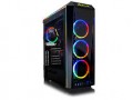 CLX - SET Gaming Desktop - Intel Core i7 9700F 3.00GHz - 16GB Memory - AMD Radeon RX 5600 XT 8GB - 480GB SSD + 2TB HDD - Black/RGB