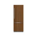 Bosch - Benchmark 16 cu. ft. Bottom Freezer Built-In Refrigerator in Custom Panel, Counter-Depth - Panel-ready