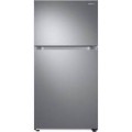 Samsung - 35 in. Wide Bespoke 22 cu. ft. Counter Depth 4-Door French Door Refrigerator with Zero Clearance Fit - White Glass