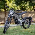 GoTrax - Everest Electric Dirt Bike w/ 50 mi Max Range & 53 mph Max Speed - Gray