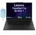 Lenovo - ThinkPad T14 Laptop 14.0 WUXGA Display (Ultra 7-255U, 32GB, 1TB SSD, No OS) w/Dockztorm Wireless Mouse