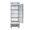 Koolmore - 29 in. One-Door Reach-In Refrigerator - 15.5 Cu Ft. RIR-1D-SS-19C - Stainless Steel