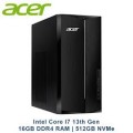 Acer - Aspire Desktop- Intel Core i7-16GB Memory-512GB NVMe