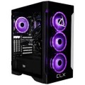CLX - SET Gaming Desktop - Intel Core i9 10900KF - 64GB Memory - NVIDIA GeForce RTX 3090 - 6TB HDD + 1TB NVMe SSD - Black