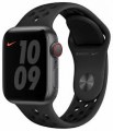 Apple Watch Nike SE (GPS + Cellular) 40mm Space Gray Aluminum Case with Anthracite/Black Nike Sport Band - Space Gray