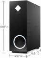 HP OMEN - Gaming Desktop - AMD Ryzen 7-Series - 3700X - 16GB Memory - NVIDIA GeForce RTX 2060 - 1TB HDD + 256GB SSD - Black