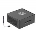ASUS - Upgraded - NUC 15 Pro Tall Kit Mini Desktop (Core 7 240H, 16GB, 512GB SSD, Win 11 Pro) w/Dockztorm Wireless Mouse - Black