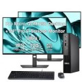 Dell - Upgraded - Pro Micro Desktop (Ultra 7 265T vPro, 16GB, 512GB SSD, Intel Graphics, WiFi 6E, BT 5.4, Win 11 Pro)with 24